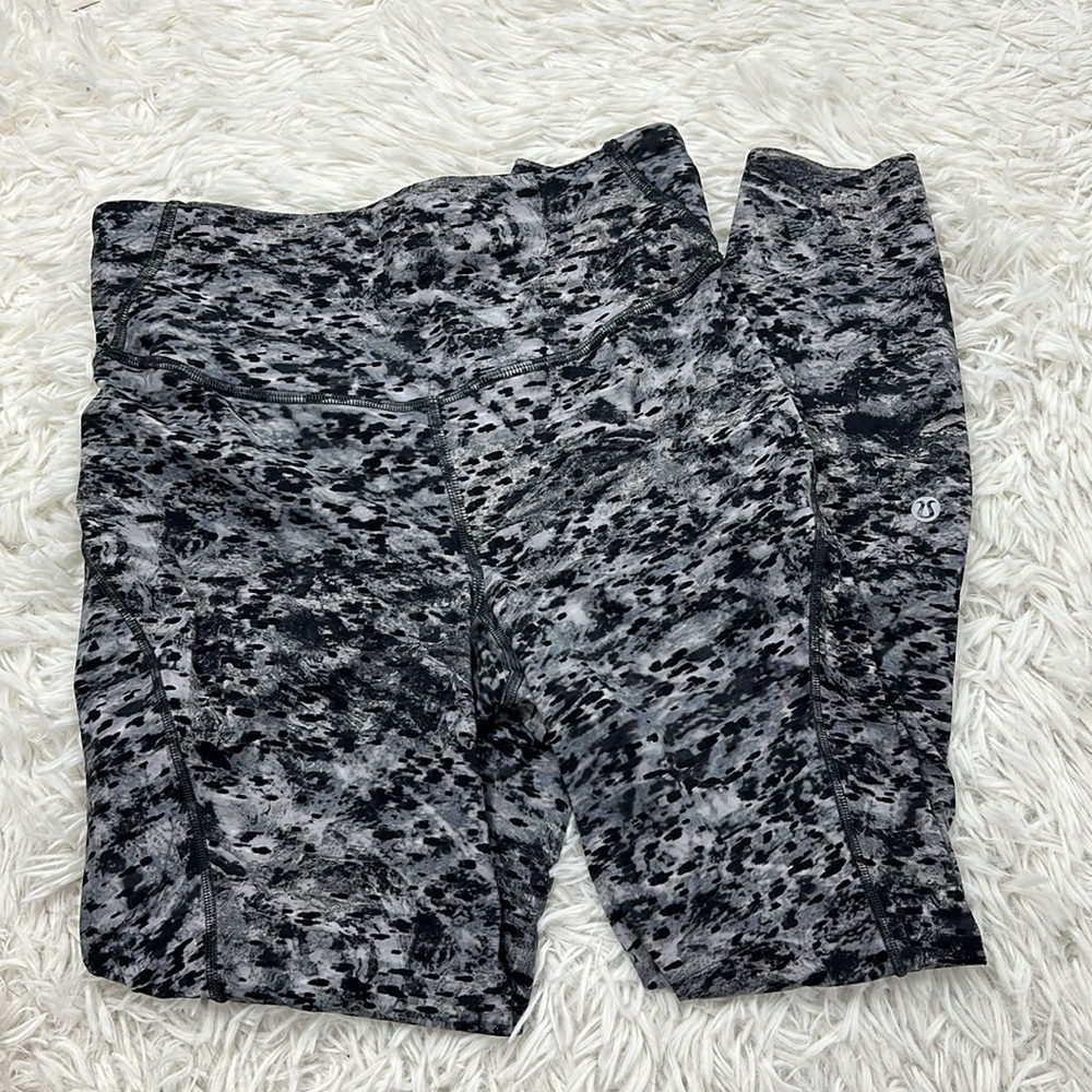 Lululemon Base Pace High-Rise Tight 25" Estuary Grey Multi